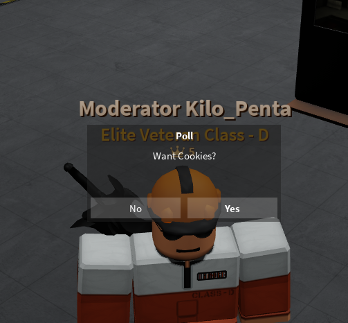 Poll command screenshot